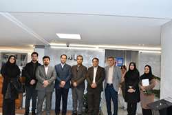  بازدید معاون آموزشی دانشگاه علوم پزشکی تهران از دانشکده علوم تغذیه و رژیم‌شناسی 