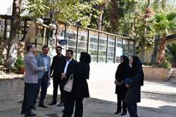 بازدید معاون آموزشی دانشگاه علوم پزشکی تهران از دانشکده پرستاری و مامایی