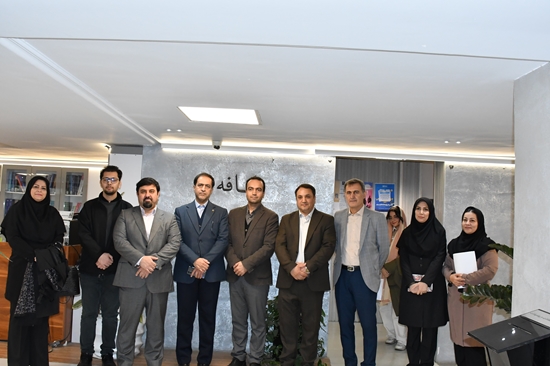  بازدید معاون آموزشی دانشگاه علوم پزشکی تهران از دانشکده علوم تغذیه و رژیم شناسی  